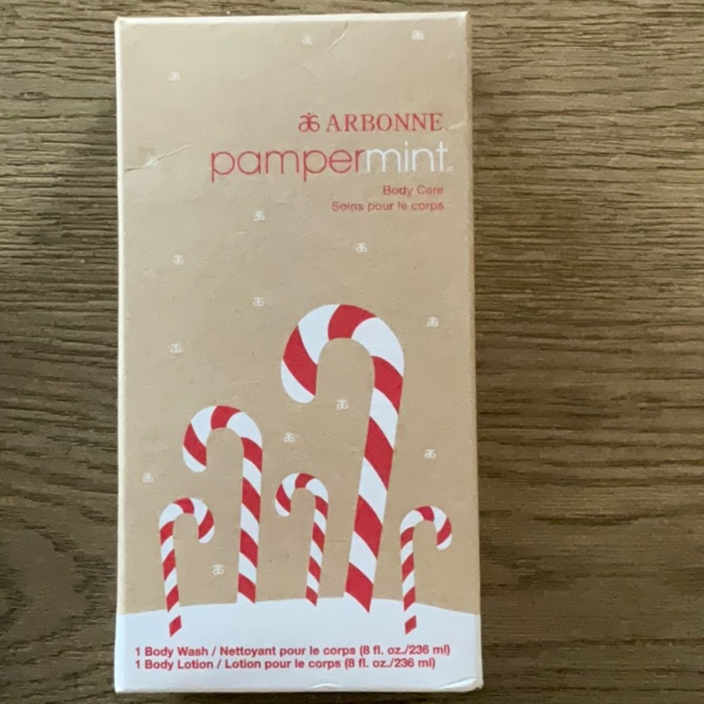 Arbonne Pampermint Body Care Gift Set